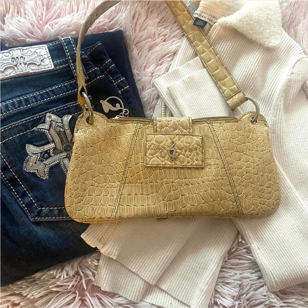 Baby Phat y2k vintage snake skin Shoulder bag ✨